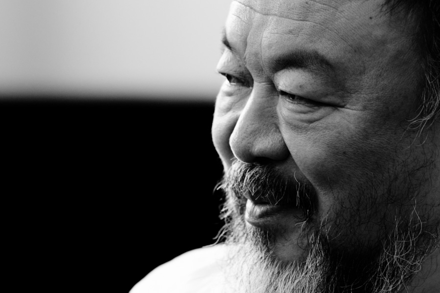Artist Ai Weiwei in Berlin on August 13th, 2015. 